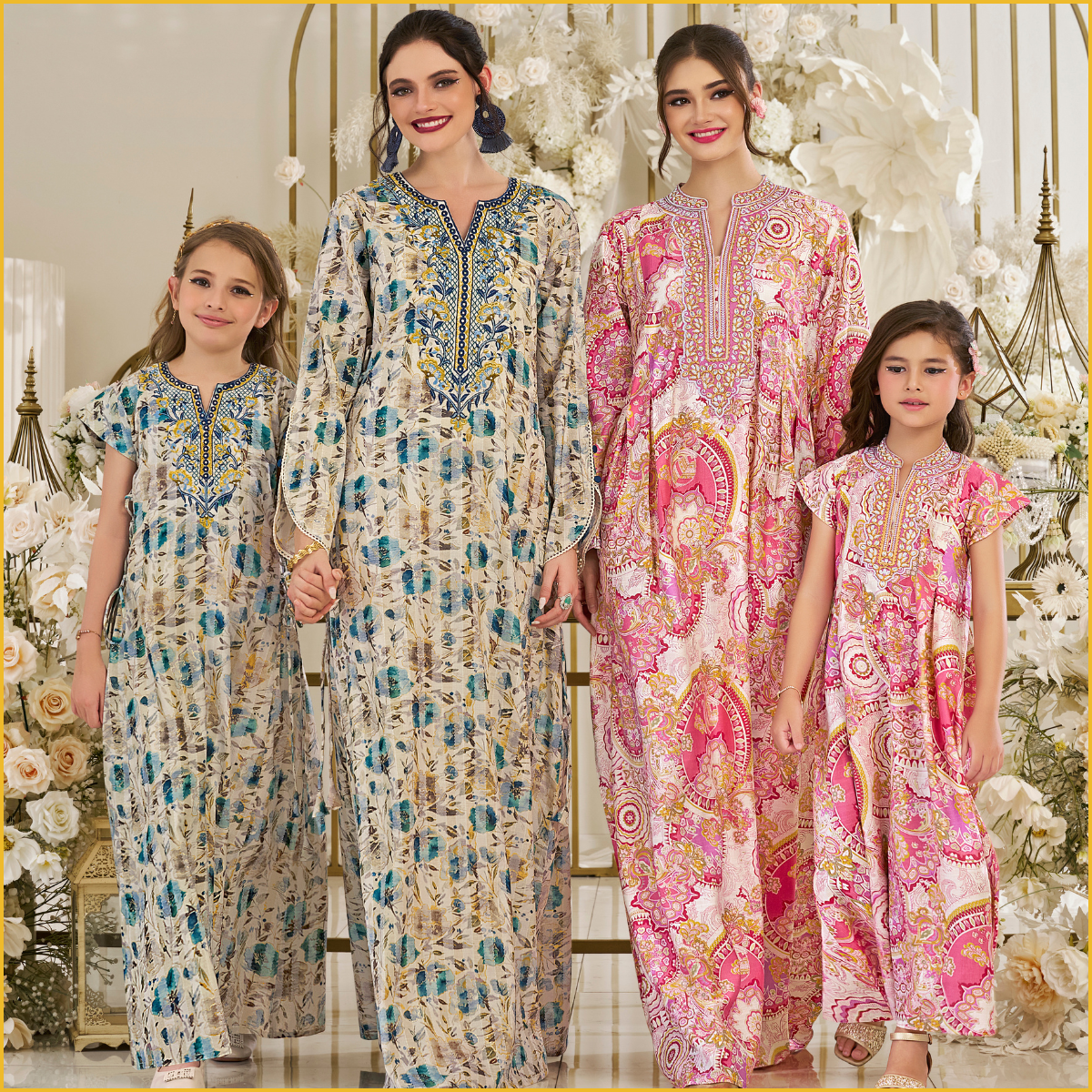 Cultural heritage meets modern comfort: Jalabiya dress for kids collection by Sara